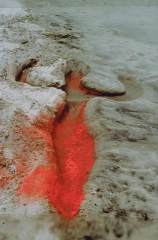 Da serie Silueta. Obra de Ana Mendieta